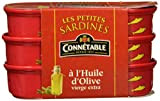 Connetable - Le lot 3 boîtes x 55g - Les petites Sardines à l'Huile d'Olive vierge extra