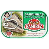 Conserve de Sardines Ã l'Huile Végétale Ramirez 125 g
