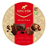Côte d’Or – Boîte Sélection – Assortiment de Chocolats – 34 Pièces – 4 Recettes : Mini Roc, Carrés, Mini ...