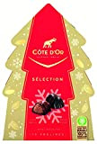 Côte d'Or – Mini Bouchée Praline Lait et Noir – Chocolats de Noël – 1 Boîte en Forme de Sapin ...