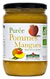 COTEAUX NANTAIS Purée Pomme Mangue Demeter sans sucres ajoutés 630G Bio -