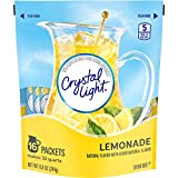 CRYSTAL LIGHT - NATURAL LEMONADE FLAVOUR DRINK MIX - MAKES 32 QUARTS - 244g POUCH AMERICAN