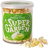 Cubes de pommes lyophilisées Super Garden - 100 % pur et naturel - convient aux végétaliens - sans sucre ajouté, sans ...