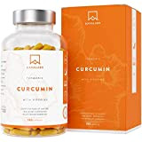Curcumine Curcuma Poivre Noir - Turmeric Complement Alimentaire Curcuma Poudre avec 95% d'Extrait de Curcuma Piperine - 180 Gélules Biodisponibles ...