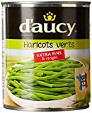 D'Aucy Haricots verts extra fins & rangés - La boîte de 440g net égoutté