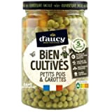 D Aucy Petits Pois Carottes Bien Cultives - Le pot de 250g