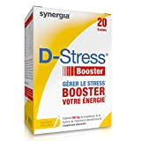 D-STRESS BOOSTER 20 sachets | Magnésium de 3ème Génération + Taurine + Arginine + Vitamines B | Booste l’Énergie Physique ...