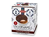 Daelmans Chocolate Stroopwafels - Jumbo Chocolate Caramel Wafers - 8 (290 grammes) par boîte cube - Authentique gaufre hollandaise