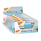 Dextro Energy Barres protéinées Vanilla Coco | 24 x 50 g Barres protéinées Crisp | Snack protéiné idéal | Poudre ...