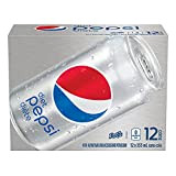 Diet Pepsi cola, 355 mL Cans, 12 Pack