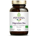 Digestion BIO | Confort digestif, Ventre plat, Transit intestinal | Diminue gaz et ballonnements | Fenouil, Coriandre, Réglisse | Vegan ...