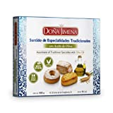 Doña Jimena| Assortiment de spécialités à l'huile d'olive 400g| Vegan | Sans gluten | Qualité suprême