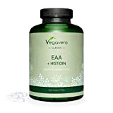 EAA Vegavero® | 100% NATUREL & Sans additifs | 8 Acides Aminés Essentiels (dont BCAA) + Histidine | 1000 mg ...