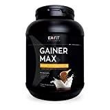 EAFIT GAINER MAX 1,1kg - Double Chocolat - Protéine musculation - Whey + Oœuf - Prise de masse musculaire- Apport ...
