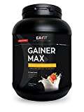 EAFIT GAINER MAX 1,1kg - Fraise - Protéine musculation - Whey + Oœuf - Prise de masse musculaire - Apport ...