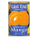 East End Extrémité Est Alphonso Pulpe De Mangue 450G - Paquet de 2