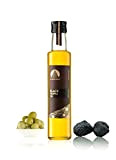 El Dorado Aroma - Huile de Truffe Noire 250ml - Huile d'olive aromatisée aux saveurs puissantes - Cadeau gourmet idéal