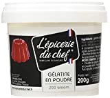Epicerie du Chef Gélatine en Poudre 200 Bloom 200 g