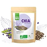 ESPRIT BIO – GRAINES DE CHIA BIO 200g – Superaliment – Omega-3 – en Topping – 100% Bio et Vegan