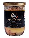Esprit Foie Gras - Confit de 4 manchons de canard du Gers - 700 G - Conserverie familiale du Gers ...