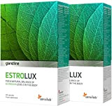 Estrolux gélules Détox Œstrogénique - Hormonal Oestrogene Balance avec 7 Ingrédients Puissants - 2x60 vegan gélules par Sensilab