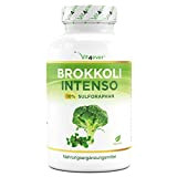 Extrait de brocoli - 180 capsules - Hautement dosé à 1220 mg par dose journalière - Premium : 10% sulforaphane ...