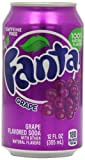 Fanta - Fanta goût Raisin - Pack de 12 canettes x 355 ml