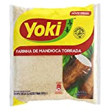 Farinha de Mandioca torrada, YOKI, manioc torréfié sac de farine, 500 g.
