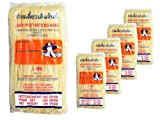 Farmer - Nouilles asiatiques de 3 mm de large - paquet de 5 (5 x 400 g) - nouilles au ...