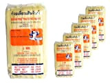 Farmer - Nouilles asiatiques de 5 mm de large - paquet de 5 (5 x 400 g) - nouilles au ...