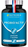 Ferments Lactiques - Complexe Probiotique + Prébiotiques & Vitamine D - 7 Souches Brevetées - Jusqu'à 60 Milliards d'UFC/jour - ...