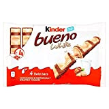 FERRERO Kinder Bueno White 156 g (Pack of 4)