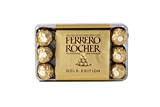 Ferrero Rocher - Croccanti Specialità al Cioccolato al Latte con Nocciole e Ripieno Cremoso con Nocciola Intera, Confezione da 30 ...