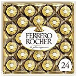 Ferrero Rocher - paquet de 24 pièces croquantes au chocolat au lait avec noisettes et fourrage crémeux - 300g