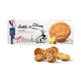 Filet Bleu | Biscuits aux Flocons de Citron | Biscuits sablés au citron et aux amandes | Biscuits Français Sablé ...