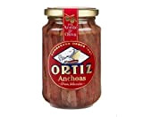 Filets d'anchois à l'huile d'olive 350g Ortiz