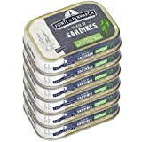 Filets de sardines à l'huile d'olive vierge extra BIO - le lot de 6 boites de 90 g
