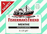 Fishermans Friend Menthe 3 sachets de 25g - Lot de 3