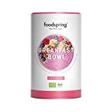 foodspring Breakfast Bowl, Framboise Açaï, 450g, Commence bien ta journée avec notre petit-déjeuner bio, vegan, riche en fibres et super ...