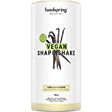 foodspring Vegan Shape Shake, Vanille, 900 g, Ton substitut de repas pour perte de poids* savoureux, riche en protéine et ...