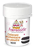 Framboiselle Colorant en Poudre Noir 30 g