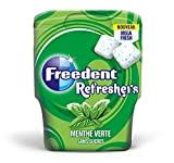 FREEDENT sans sucre Boite de 30 Cubes Dragées Refresher Goût Menthe Verte