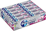 FREEDENT WHITE - Chewing-Gum à la BUBBLE MENTHE, sans sucres - 30 Étuis de 10 dragées - 420g