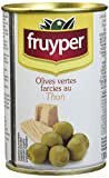 FRUYPER Olives Farcies au thon | Olives vertes dénoyautées | Origine Espagne | 130g égoutté - Lot de 6