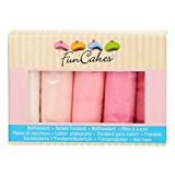 FunCakes FC97030 - Pâte à Sucre Multipack Palette de Couleurs Rose Facile à Utiliser - 5 x 100 g
