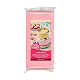 FunCakes Pâte à Sucre Sweet Pink: facile à utiliser, lisse, flexible, douce et pliable, parfaite pour la décoration de gâteaux, ...