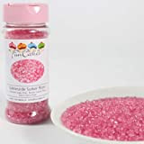 FunCakes Sucre Coloré Rose Spinkles Bon Goût Parfait pour Décoration de Gâteaux 110 g