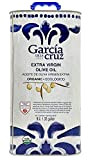 García de la Cruz - Huile d'olive extra vierge biologique, Montes de Toledo, emballage PET recyclé, bidon de 5L