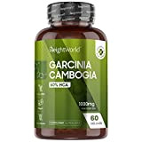 Garcinia Cambogia Pure Extra Fort - 1000mg par Jour, 60% HCA - 60 Gélules Vegan - Hautement Concentré, Puissant, Stimule ...