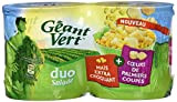 Géant vert - Duo Salade Maïs Extra Croquant et Cœur de Palmier 250 g - Lot de 3